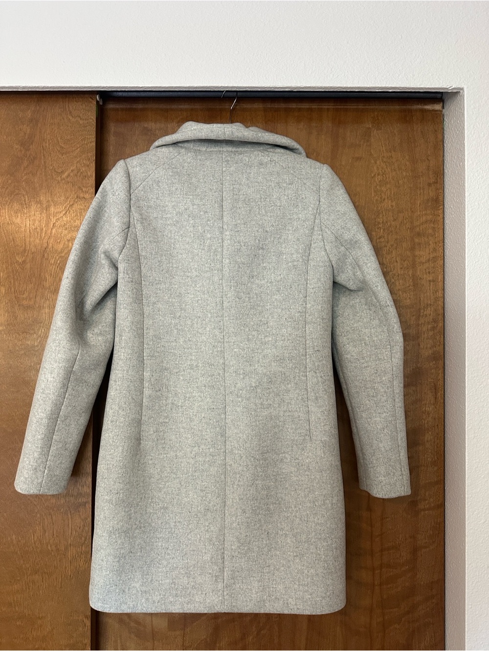Aritzia (Wilfred) Grey Cocoon Coat XS - Picture 5 of 5